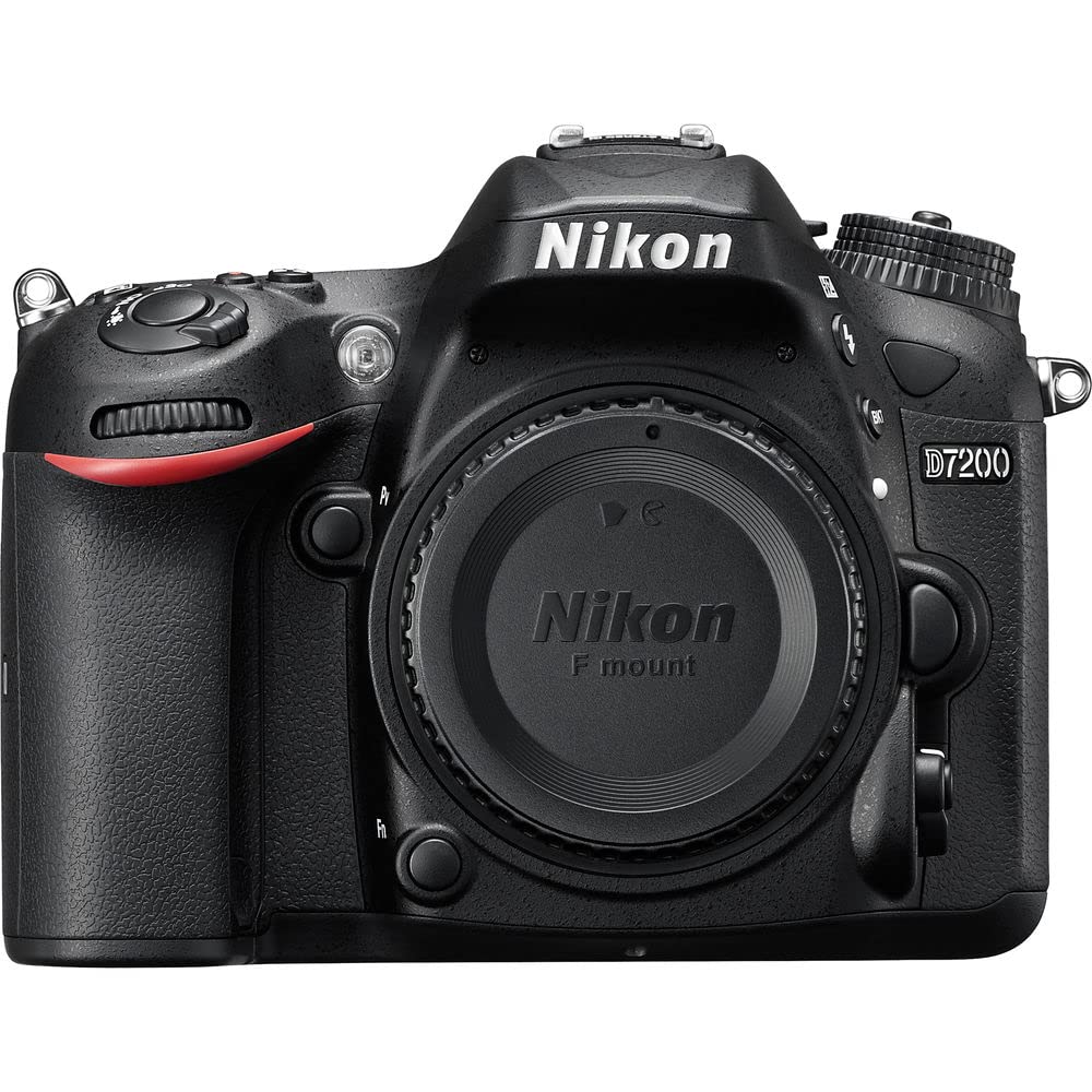 Nikon D7200 24.2 Mp Dx-Format Digital Slr Camera + Soft Case + Cleaning Kit + Memory Card Wallet + Extreme Pro 64Gb Card + Card