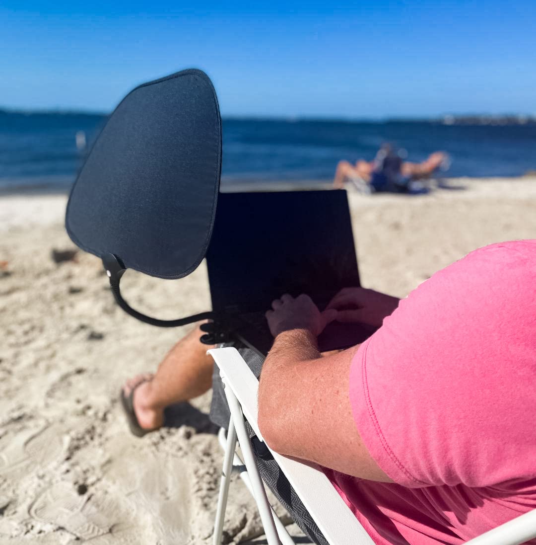 Topshade Laptop Sun Shade   Flexible, Adjustable, And Portable