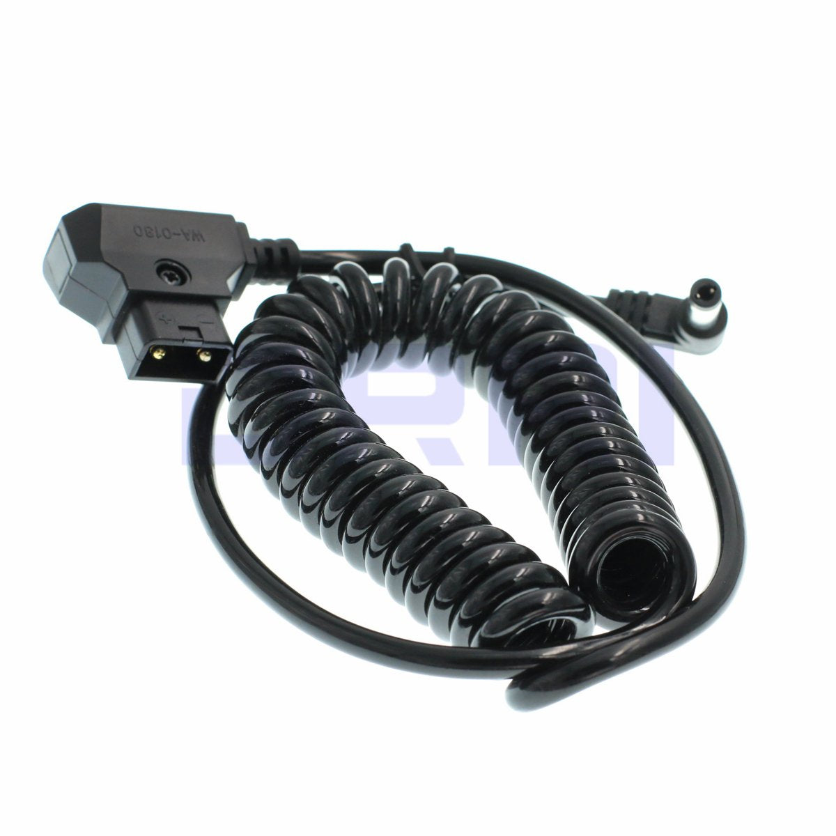 Drri D Tap To Dc 5.5X2.5Mm Coiled Cable For Blackmagic Cinema Camera/Blackmagic Video Assist/Shogun Monitor