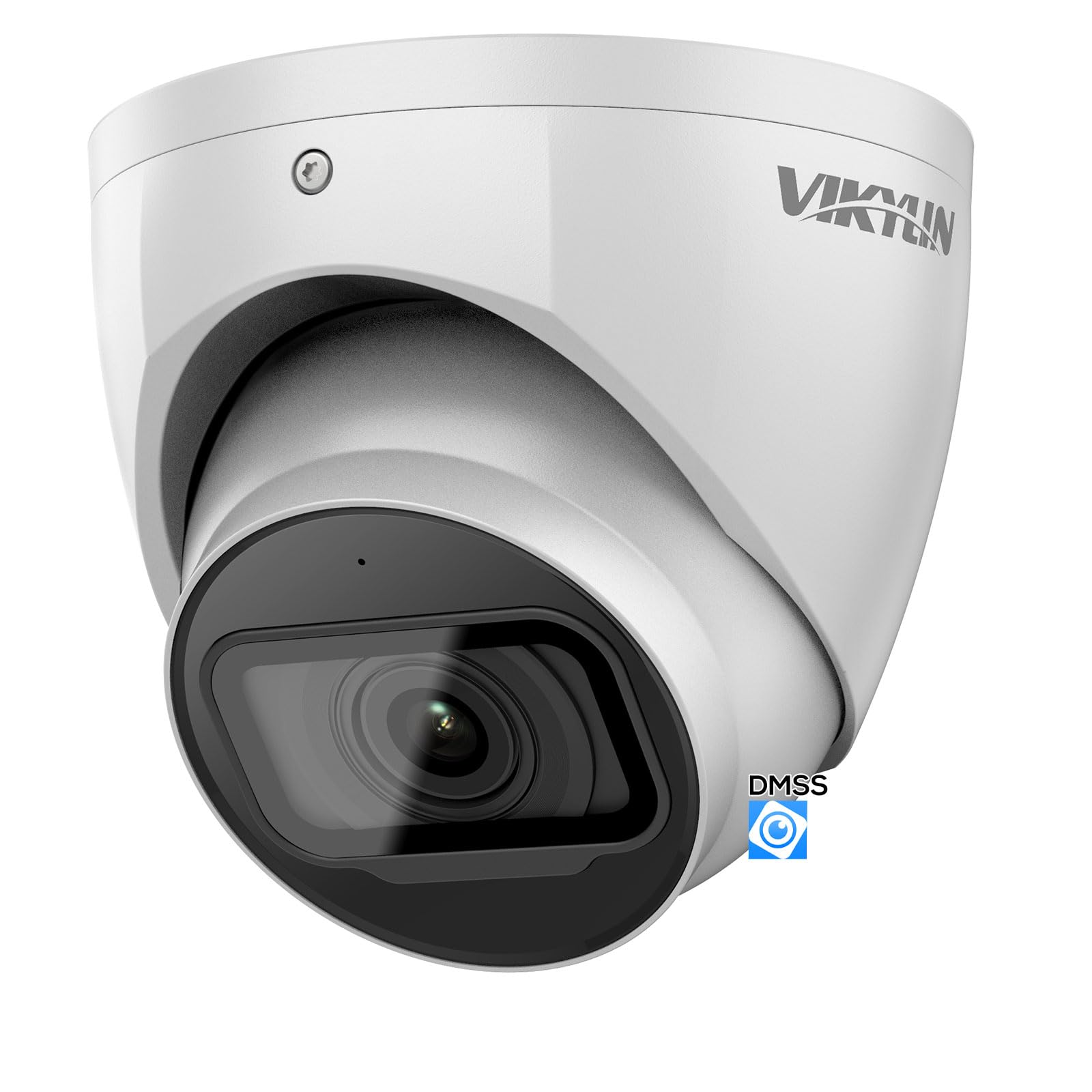 VIKYLIN 4K Starlight 8MP IP POE Security Turret Camera Outdoor,Tripwire & Intrusion,Human & Vehicle Detection,Low Illumination 9