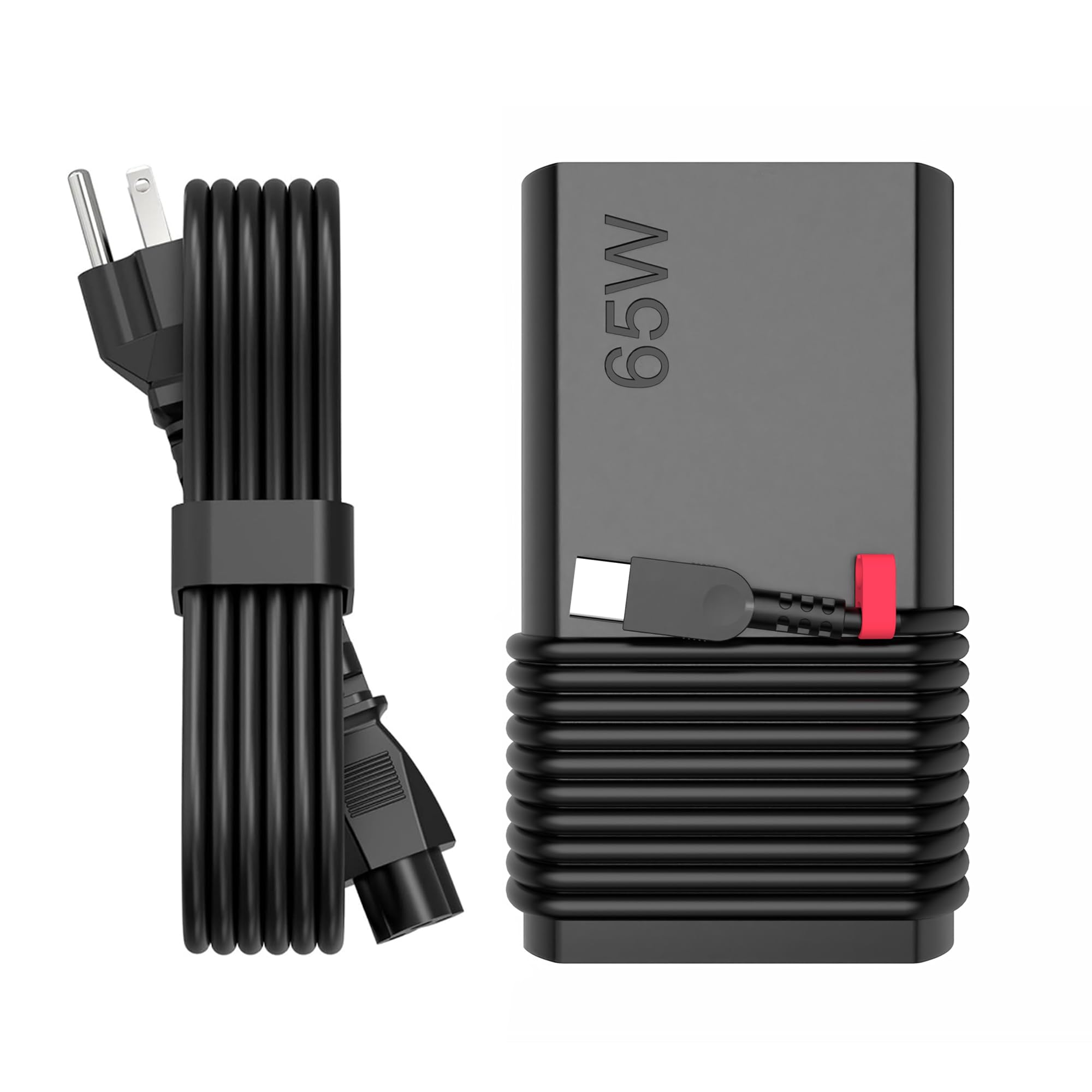 SZGUDULO 65W USB-C Laptop Charger Compatible with Lenovo Thinkpad/Yoga/Chromebook Type C Power Cord