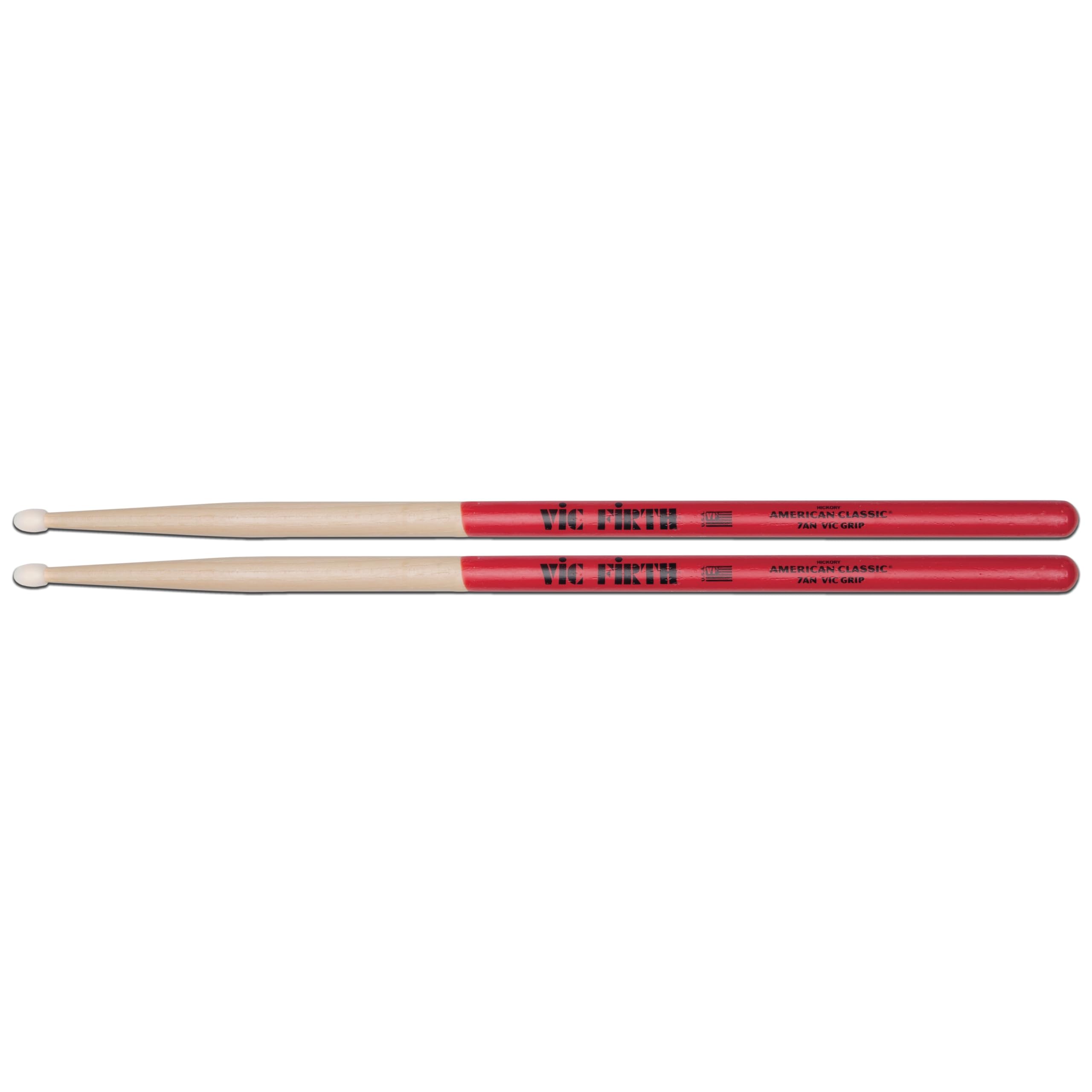 Vic Firth American Classic 7Anvg   Nylon Tip   Vic Grip