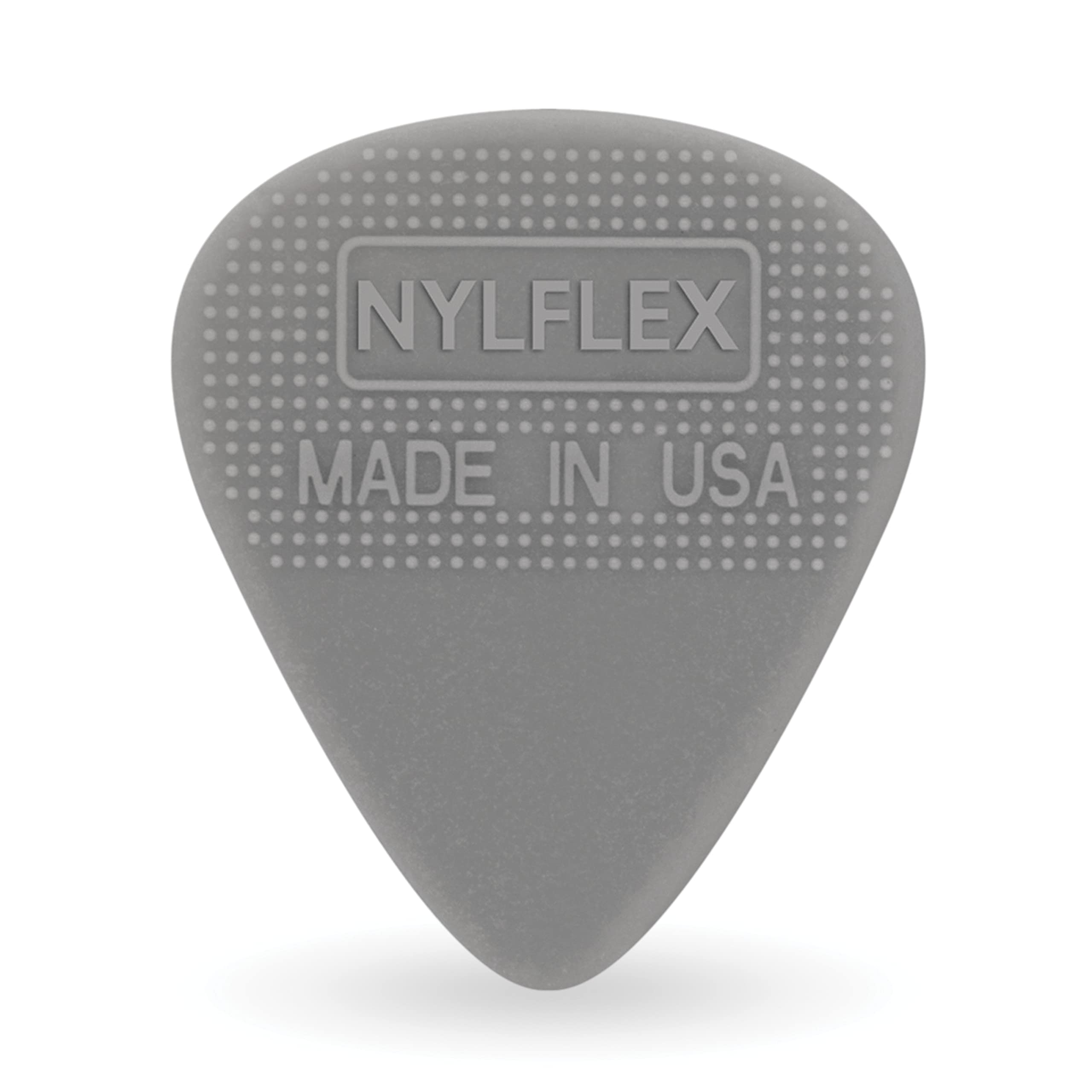 D'Addario Accessories Nylflex Guitar Picks   Nylon Guitar Picks With Grip   Great For Vintage Electric Sounds And Acoustic Strum