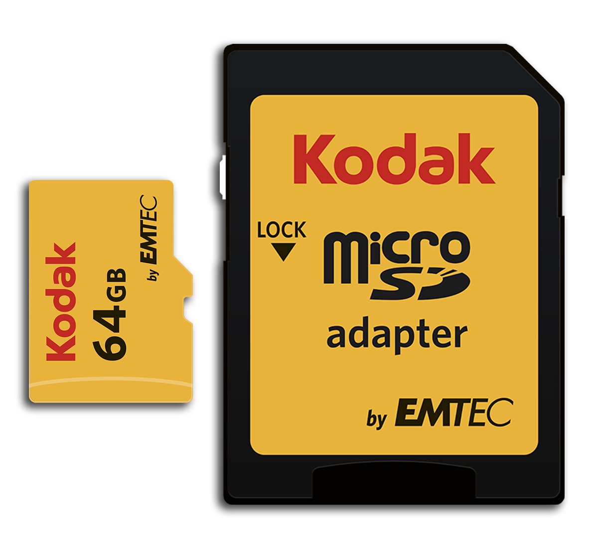 Kodak 64Gb Uhs I U3 V30 A1 Extra Performance Microsd With Adapter   Read Speed 95Mb/S Max   Write Speed 85Mb/S   Additional Stor