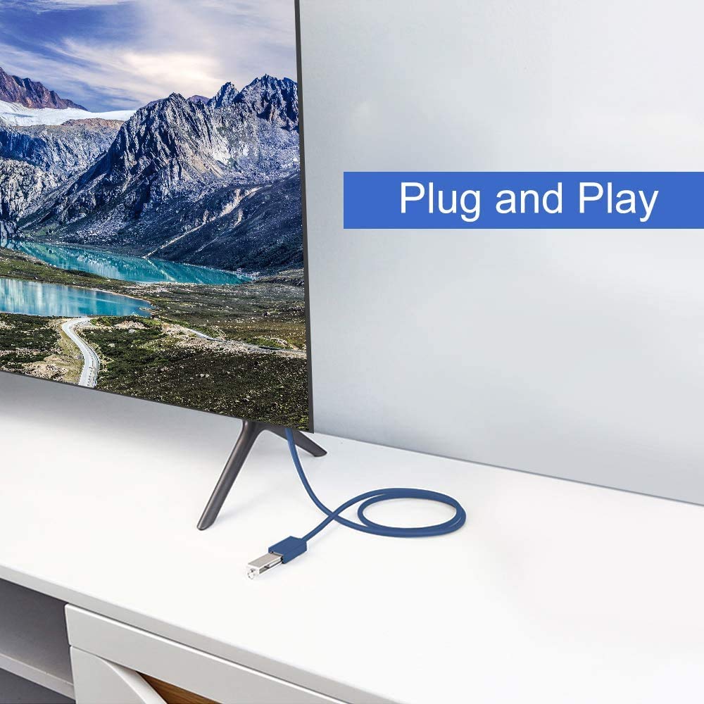 Usb 3.0 Extension Cable 1Ft 2 Pack 90 Degree Left & Right Angle Usb Adapter Male To Female Short Usb3 Cables Up & Down For Laptop Tv Usb Disk Mouse Hard Disk Camera