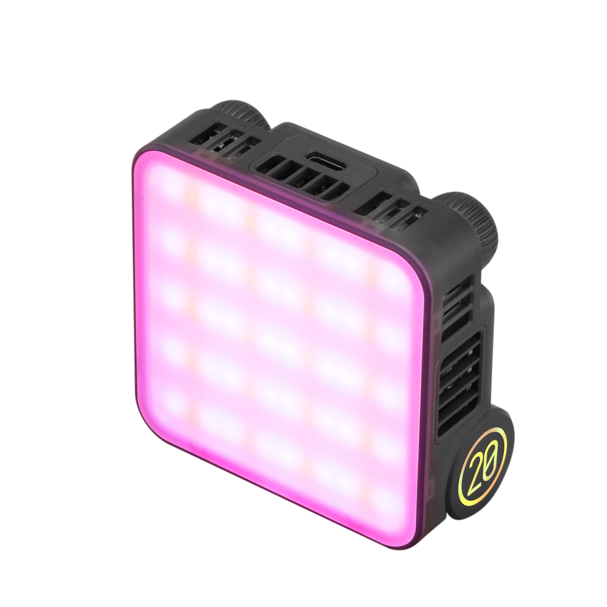 Zhiyun Fiveray M20C 20W Rgb Video Light W/Bluetooth Mesh Network, Peak Illuminance 1950Lux, 2500K 10000K, Dynavort Cooling Syste