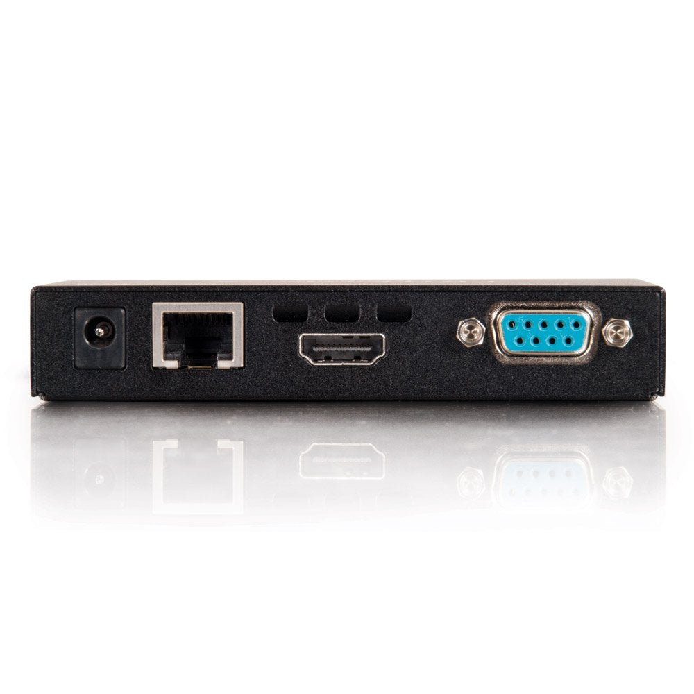 C2G Hdmi Extender Hdbaset + Serial Rs232 Over Cat5 Extender Box Receiver Black Cables To Go 29273