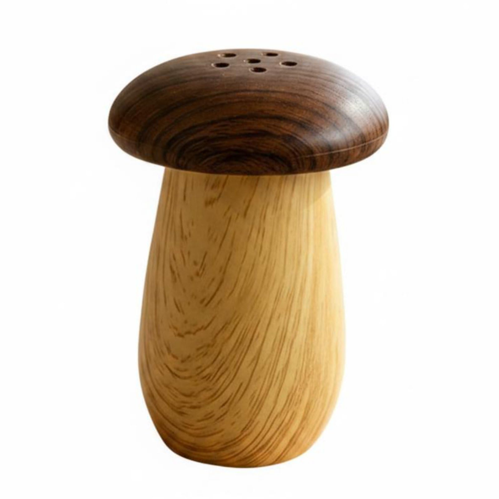 Heavenglow Wood Grain Fungus Pick Holder Dustproof Fungus Pick Holder Tabletop Decoration Household Storage For Dining Table, Li