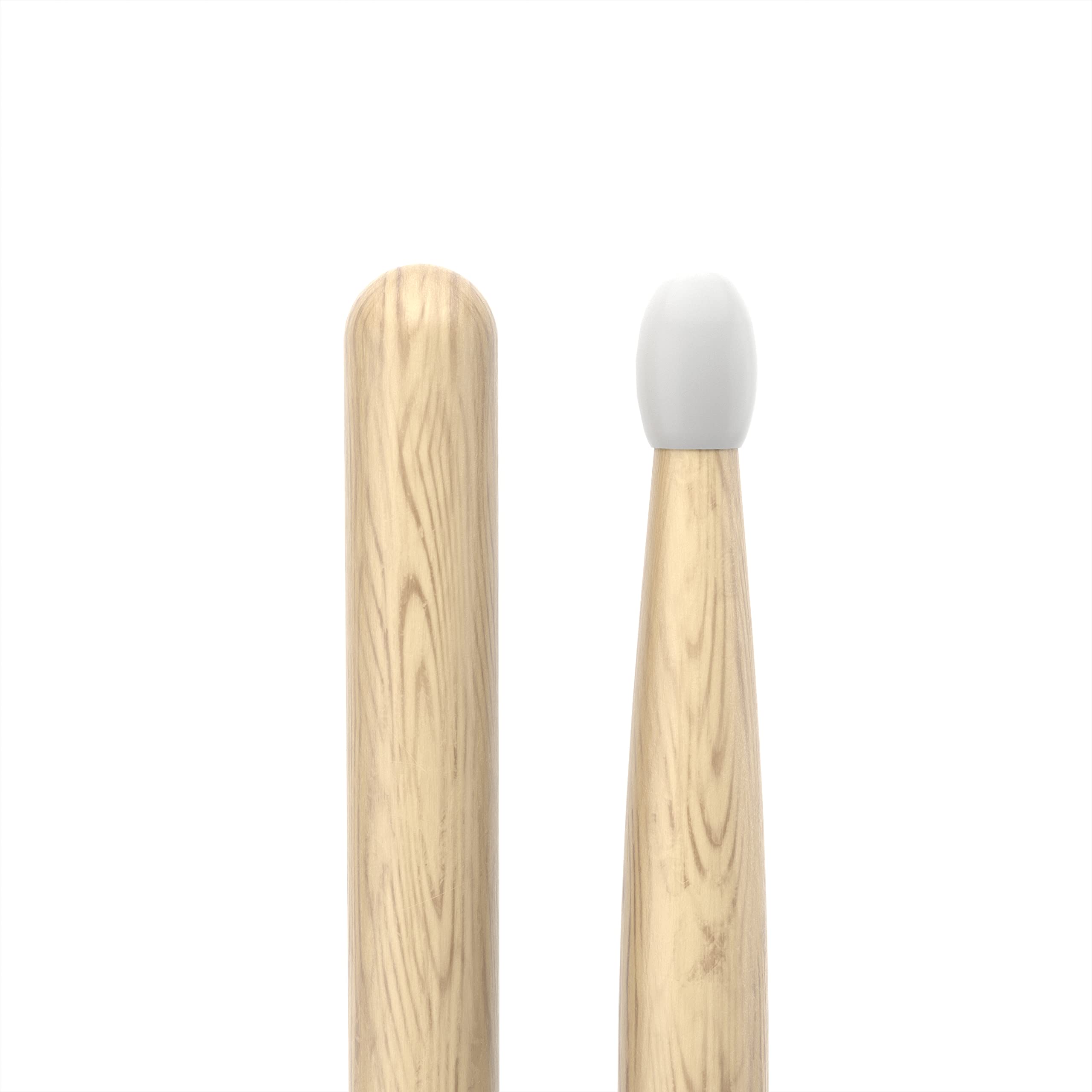 Promark Drum Sticks   Classic Attack 747 Shira Kashi Oak Drumsticks, Oval Nylon Tip, One Pair