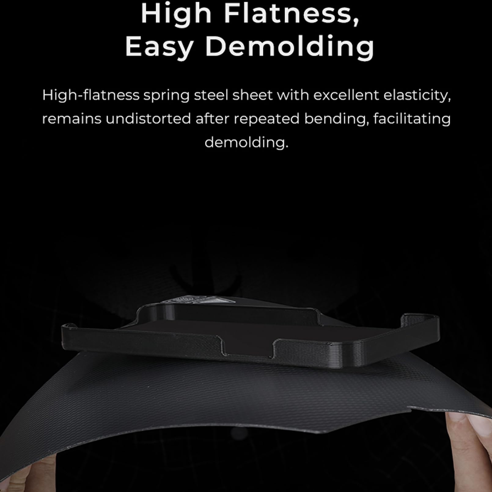 Creality Double Sided Pei + Pet Build Plate For K1, Ender 3 V3, 3D Printer Flexible Spring Steel Build Plate Glossy Pet + Matte