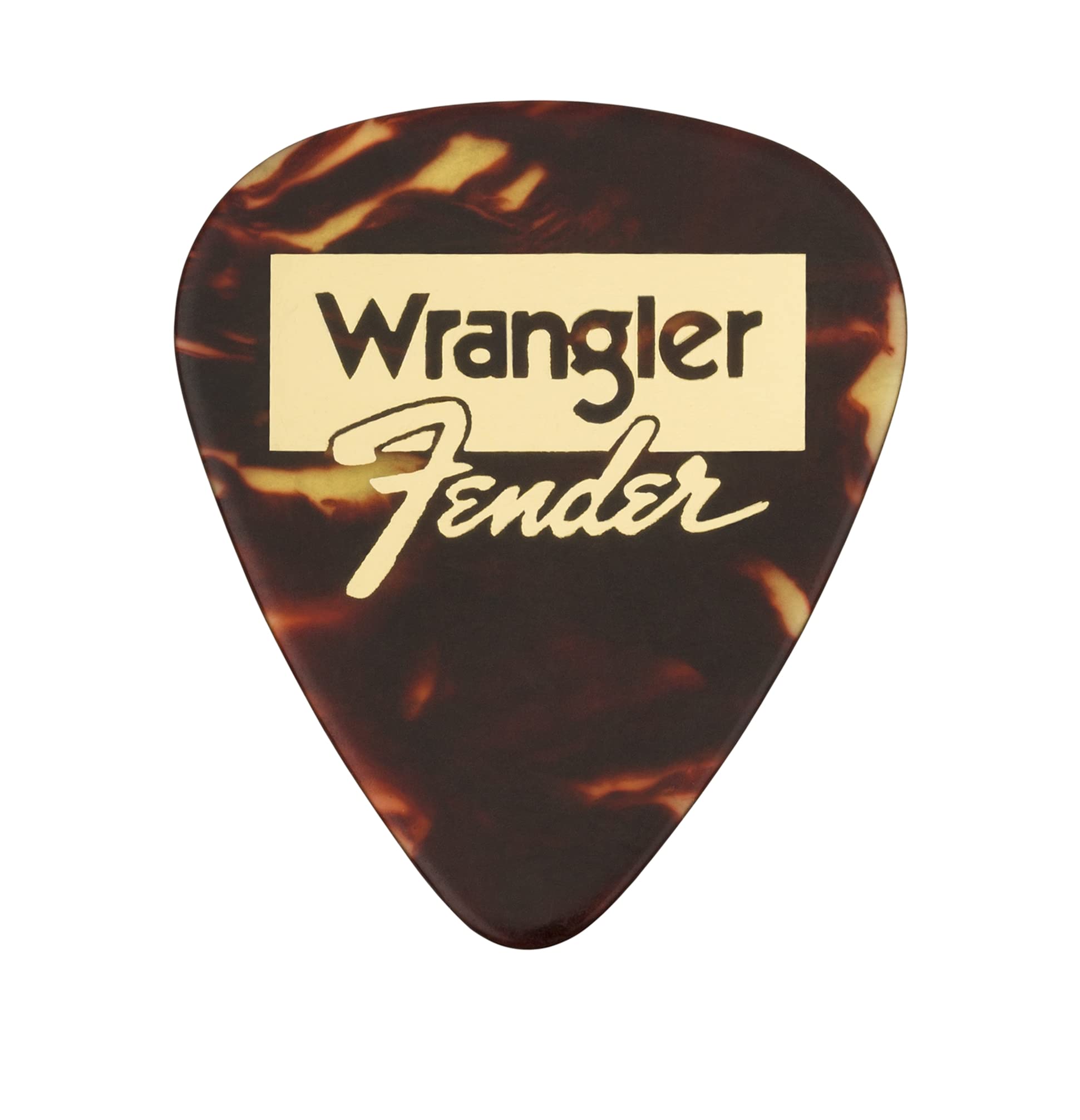 Fender Wrangler, 351 Shape, Tortoiseshell, (8) Guitar Picks (1980351040)