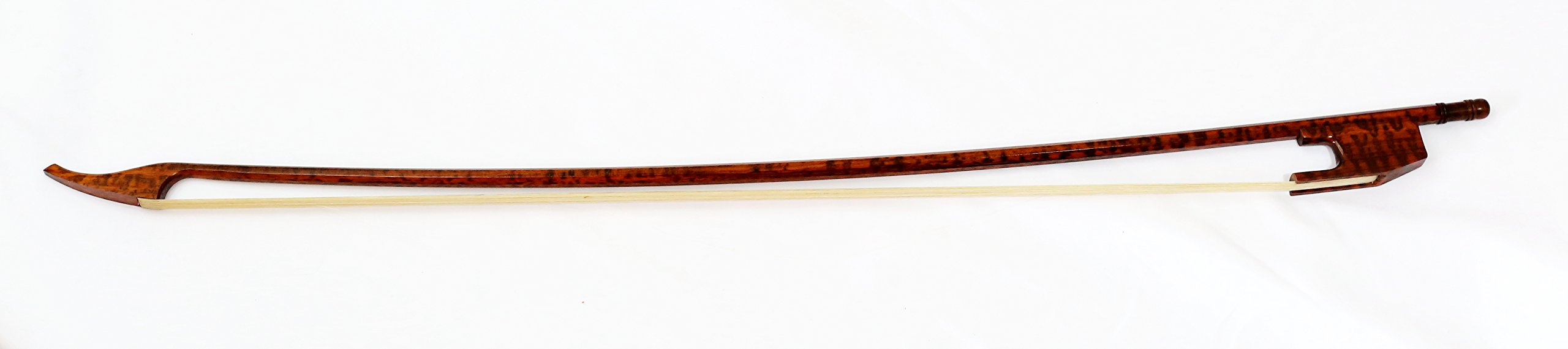 Vio Music Master Old French Baroque Style Beautiful Snakewood Double Bass Bow