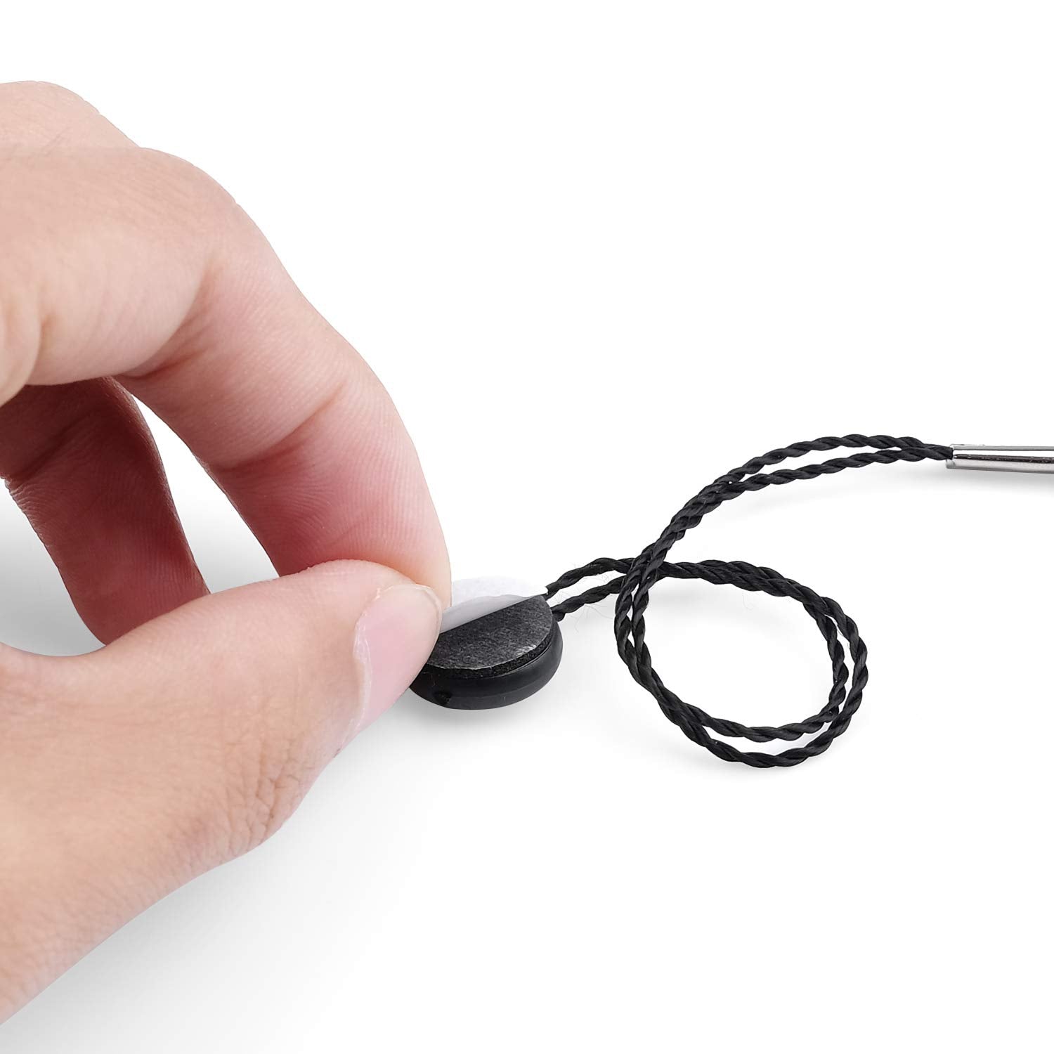 Chromlives 5 Pack Lens Cap Leash Lens Cap Keeper Holder With Microfiber Cleaning Cloth,Prevent Lens Cap Lost Compatible With Dsl