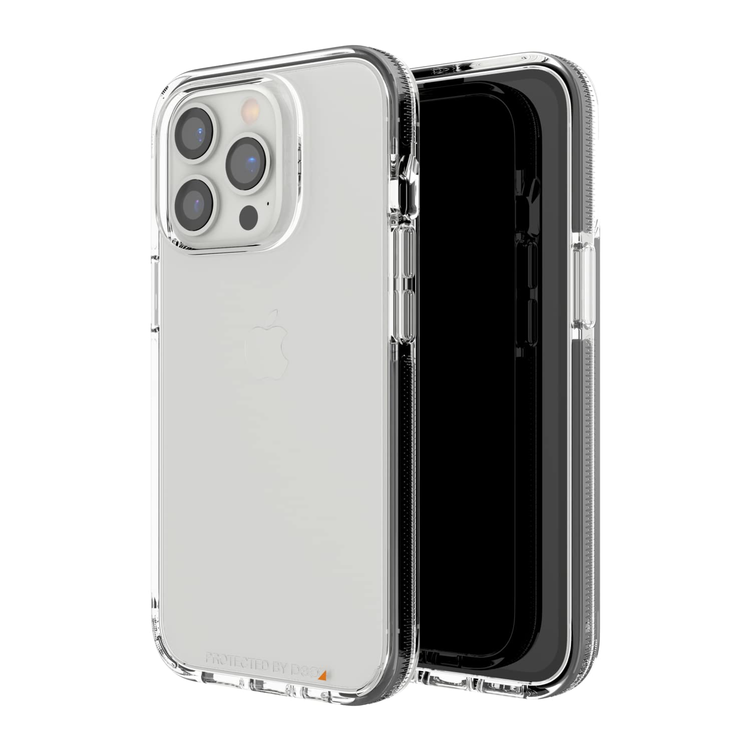 Gear4 Zagg Santa Cruz Case   Sleek, Clear Case That Highlights The D3O Protection Material   For Apple Iphone 13 Pro,Black,70200