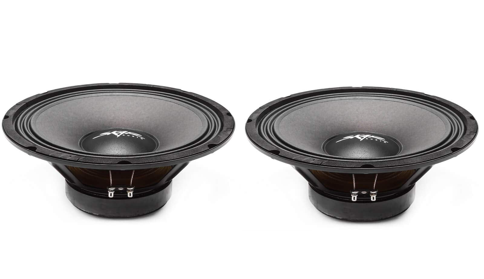 (2) Skar Audio Fsx10 8 400 Watt 10 Inch 8 Ohm Mid Range Loudspeakers   2 Speakers