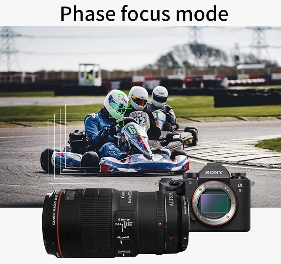 Ef/Ef S Lens Mount Adapter Auto Focus Lens Speedbooster Converter Ring Compatible With Canon Ef/Ef S Lens For Sony E Mount Mirro