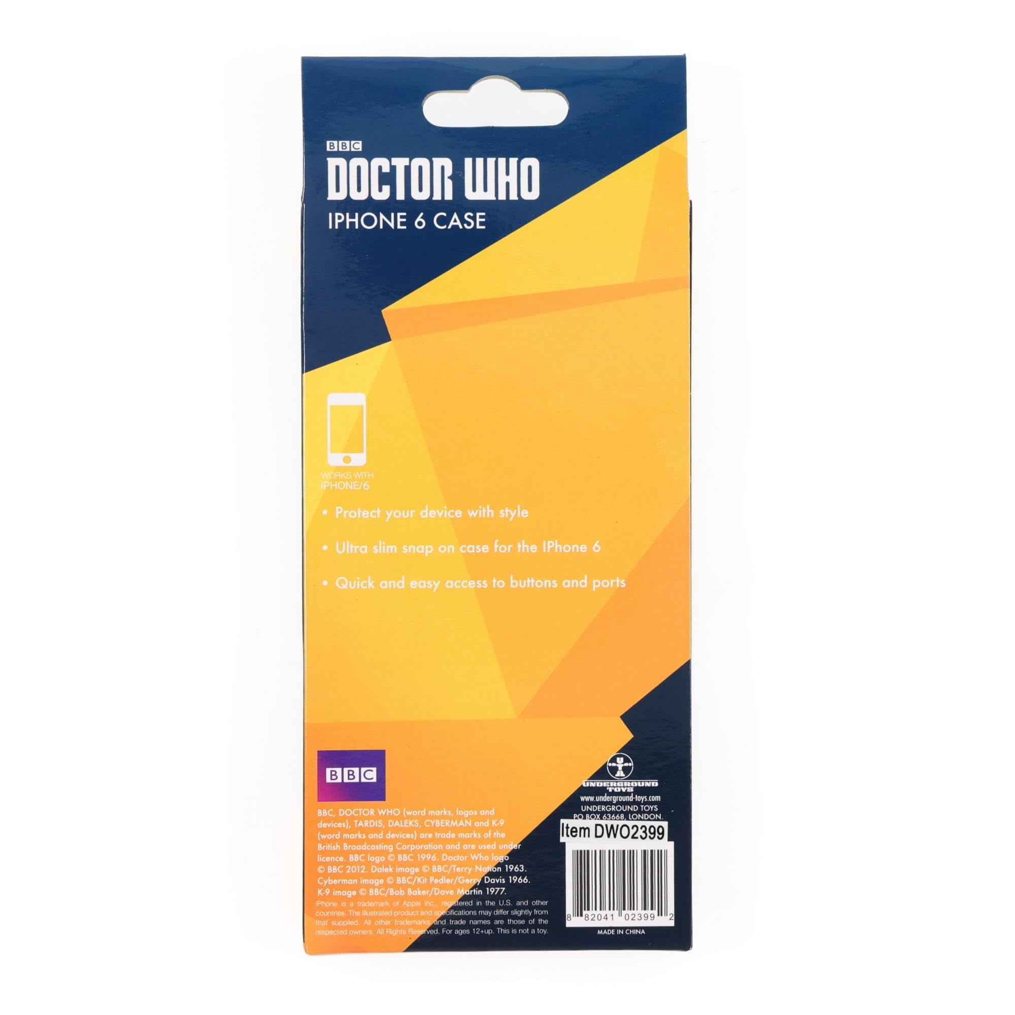 Doctor Who Tardis Flexi Plastic Iphone 6 Case