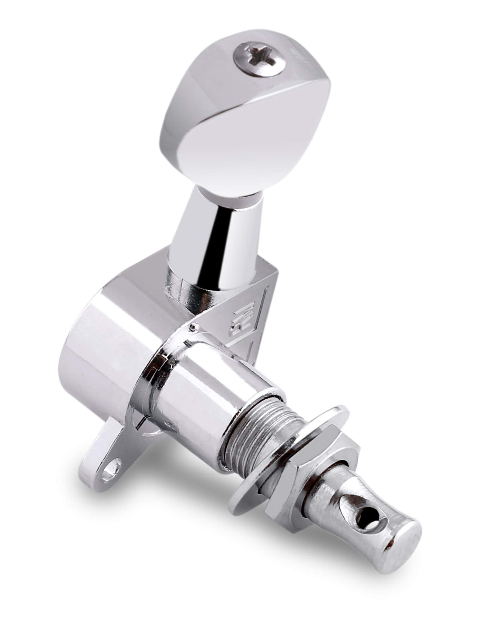 Holmer Guitar String Tuning Pegs Tuning Machines Sealed Machine Heads Grover Tuners Tuning Keys Oval Button 3 Left 3 Right For E