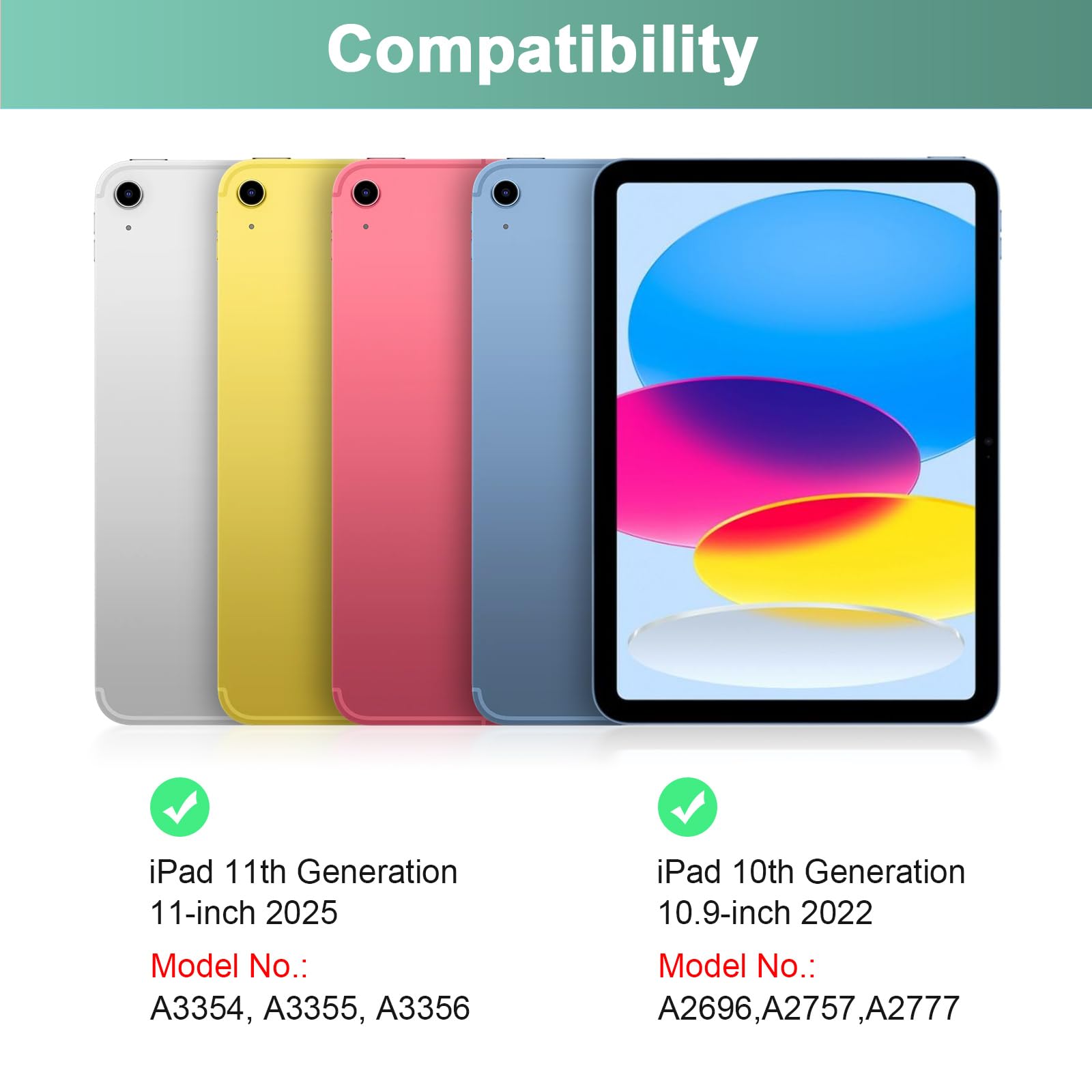 Lama Keyboard Case With Mouse For Ipad (A16) 11Th Gen 2025 /10Th Gen 2022, Magnetic Case With Keyboard For Ipad 11-Inch (A16) /