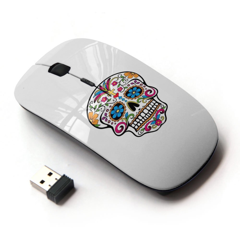 Koolmouse [ Optical 2.4G Wireless Mouse ] [ Colorful Sugar Skull ]