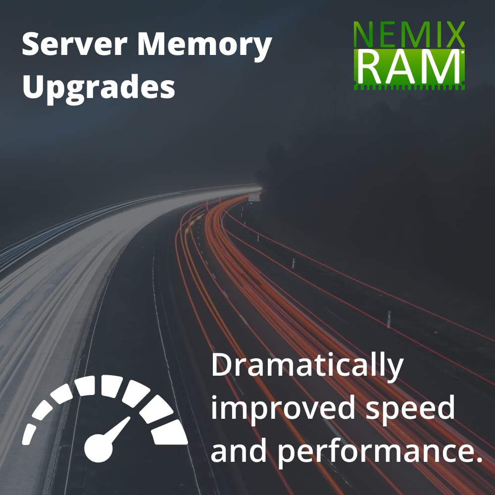 Nemix Ram 64Gb (4X16Gb) Ddr3 1600Mhz Pc3 12800 2Rx4 1.35V Ecc Rdimm Kit Registered Server Memory