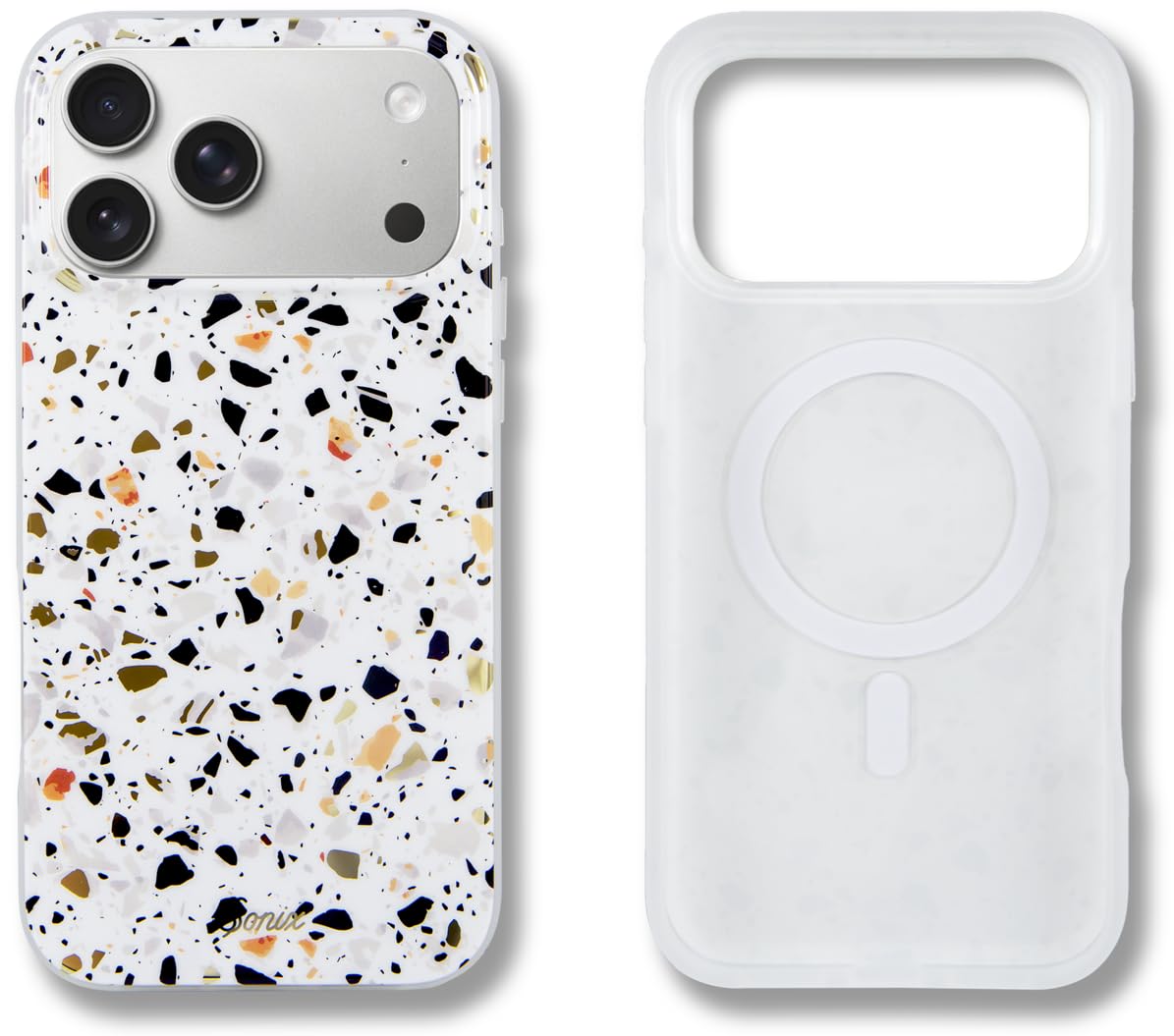 Sonix Case for iPhone 17 Pro Max | Compatible with MagSafe | 10ft Drop Tested | Terrazzo Confetti