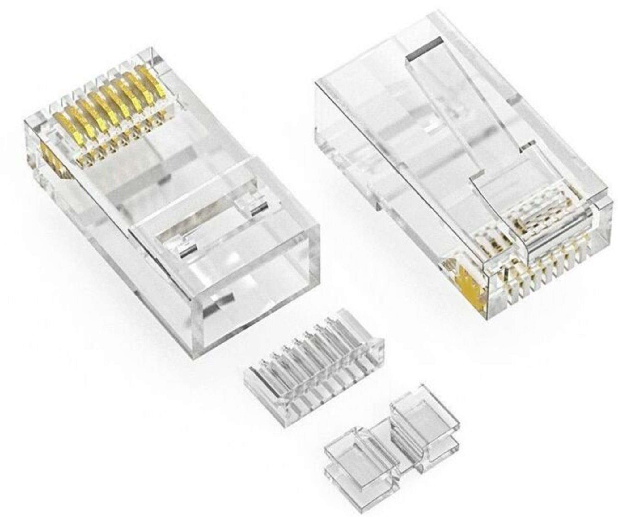 Axiom Rj45 Cat6A Utp Plug 100-Pack