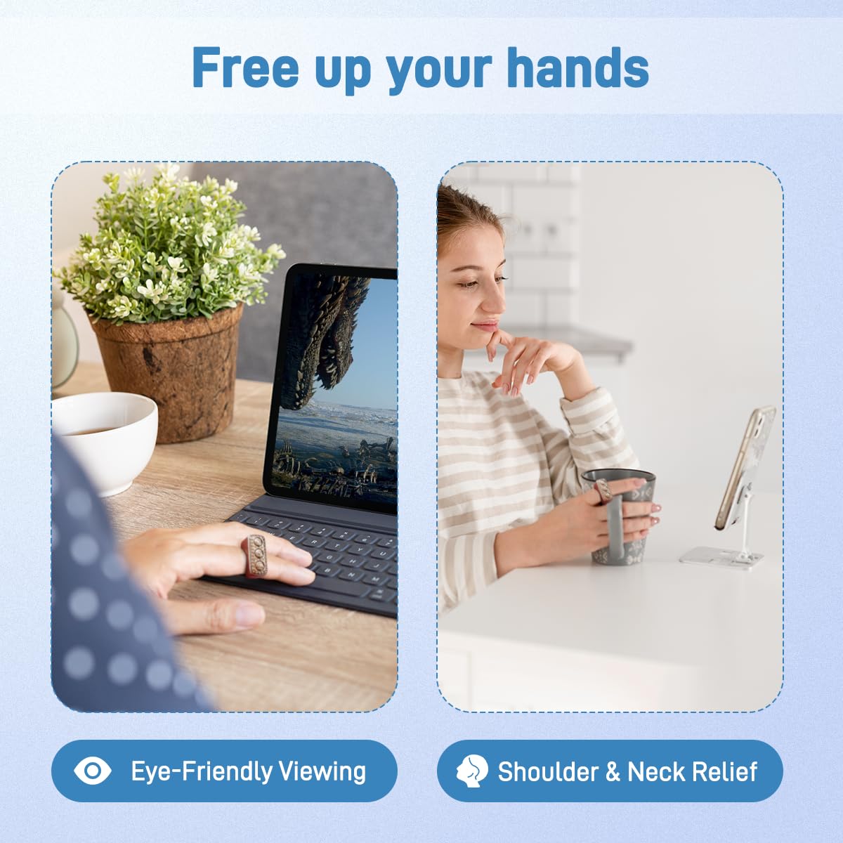 Remote Control Page Turner For Kindle App, Ebook Reading, Bluetooth Wireless Remote Ring For Video Recording & Spotify Music App