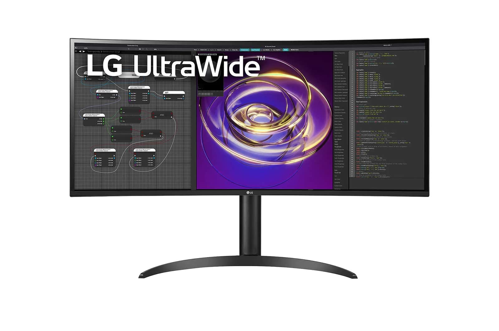 34'' Monitor Curved 3440 X 1440|34'' Lg Monitor, Curved, 3440X1440, 21:9 Ips, Hdmi 2.0 (2), Dp, Usb Type C, Usb 3.0, Amd Free Sy