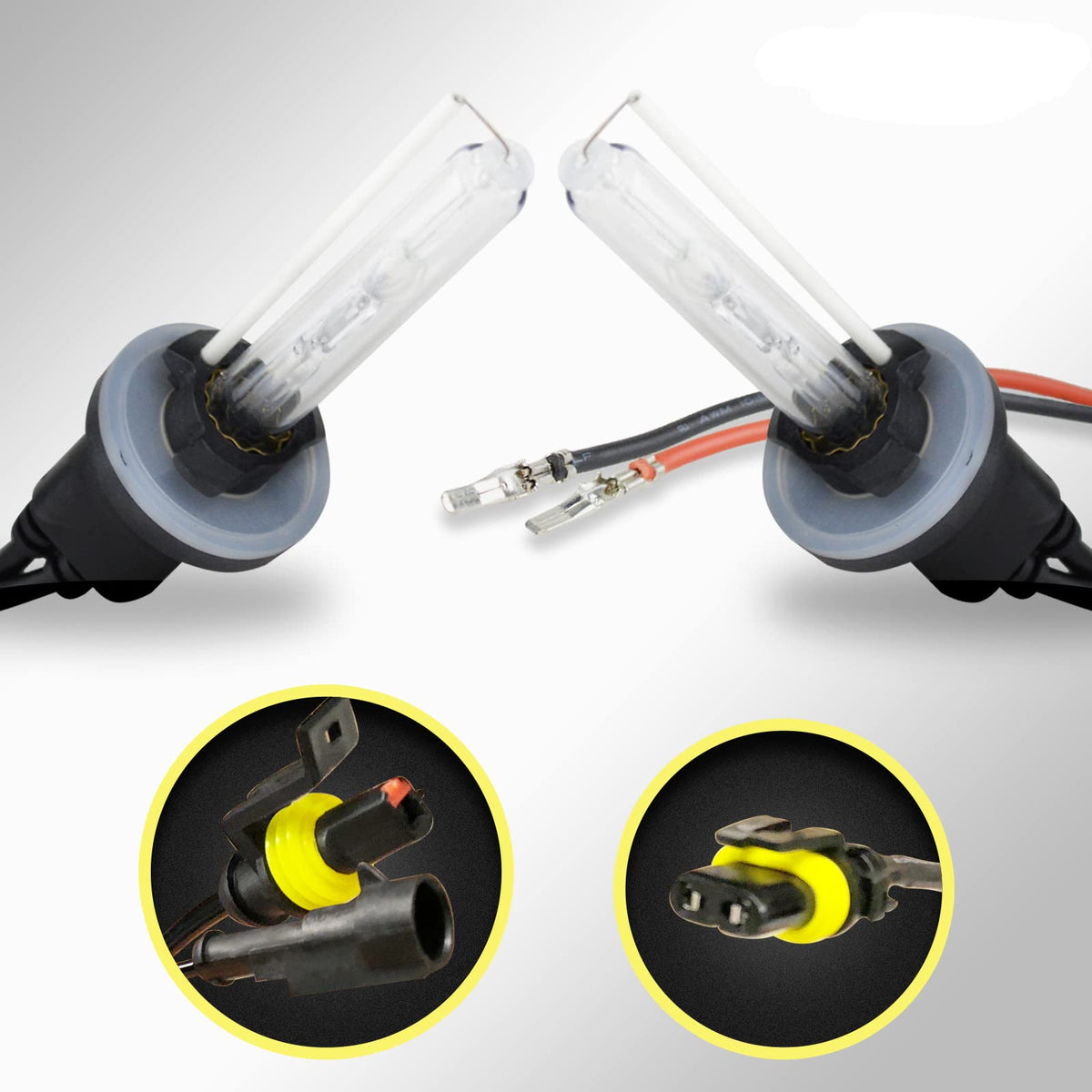 Innovited Hid Xenon 880 881(All 800 Series 6000K Replacement Bulbs (1 Pair) Diamond White