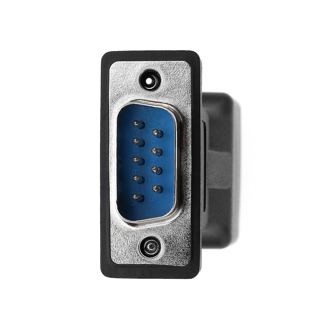 Lfhukeji Rs232 To Rj45, Db9 9-Pin Serial Port Male To Rj45 Female Cat5E/6 Ethernet Lan Extend Adapter