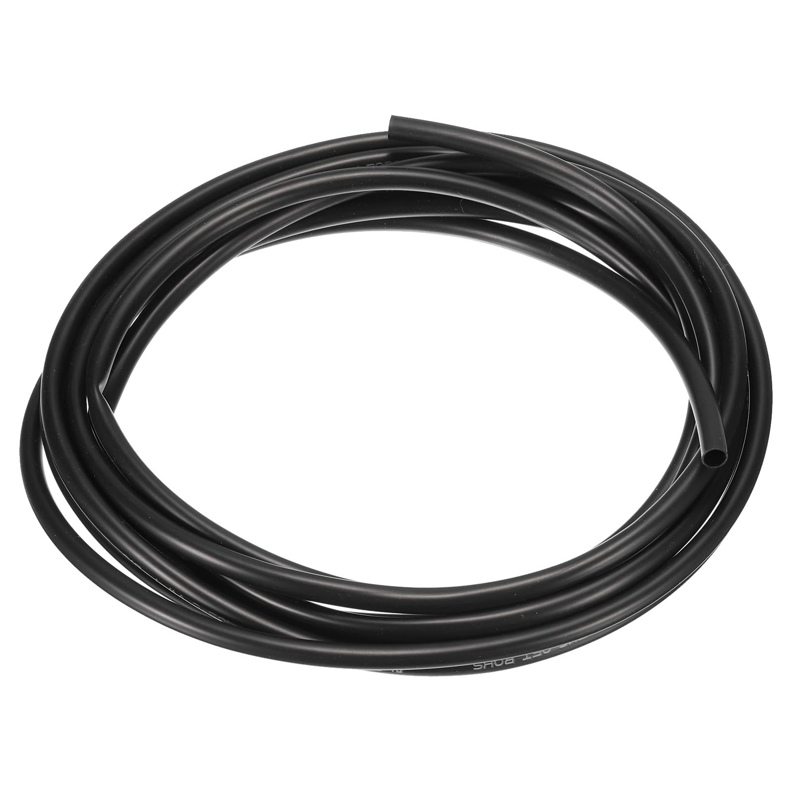 Uxcell Black Pvc Tube Wire Harness Tubing, 4Mm Id 10Ft Sleeve For Wire Sheathing Protection