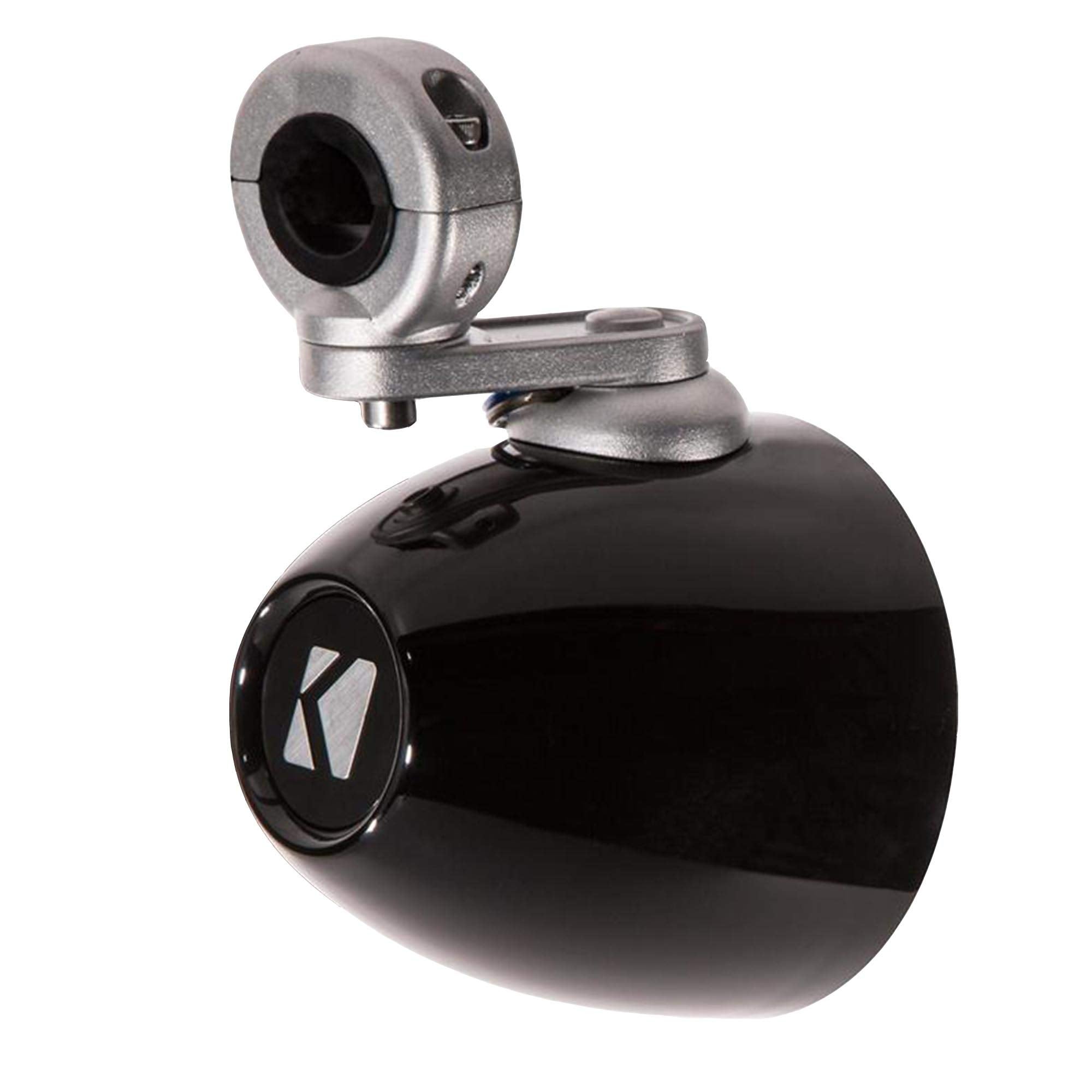 Kicker Black Mini Wake Tower Enclosures Loaded With Kicker 4'' Dsc Speakers