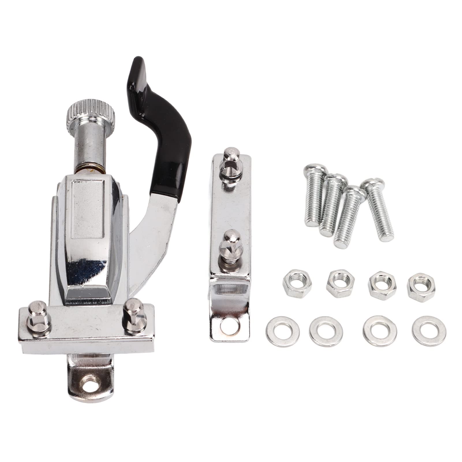 Pwshymi Silver Snare Drum Strainer, Slick Exterior Strainer Throw Off Butt End Set Accessories Drum Set Percussion Mounts Snare 