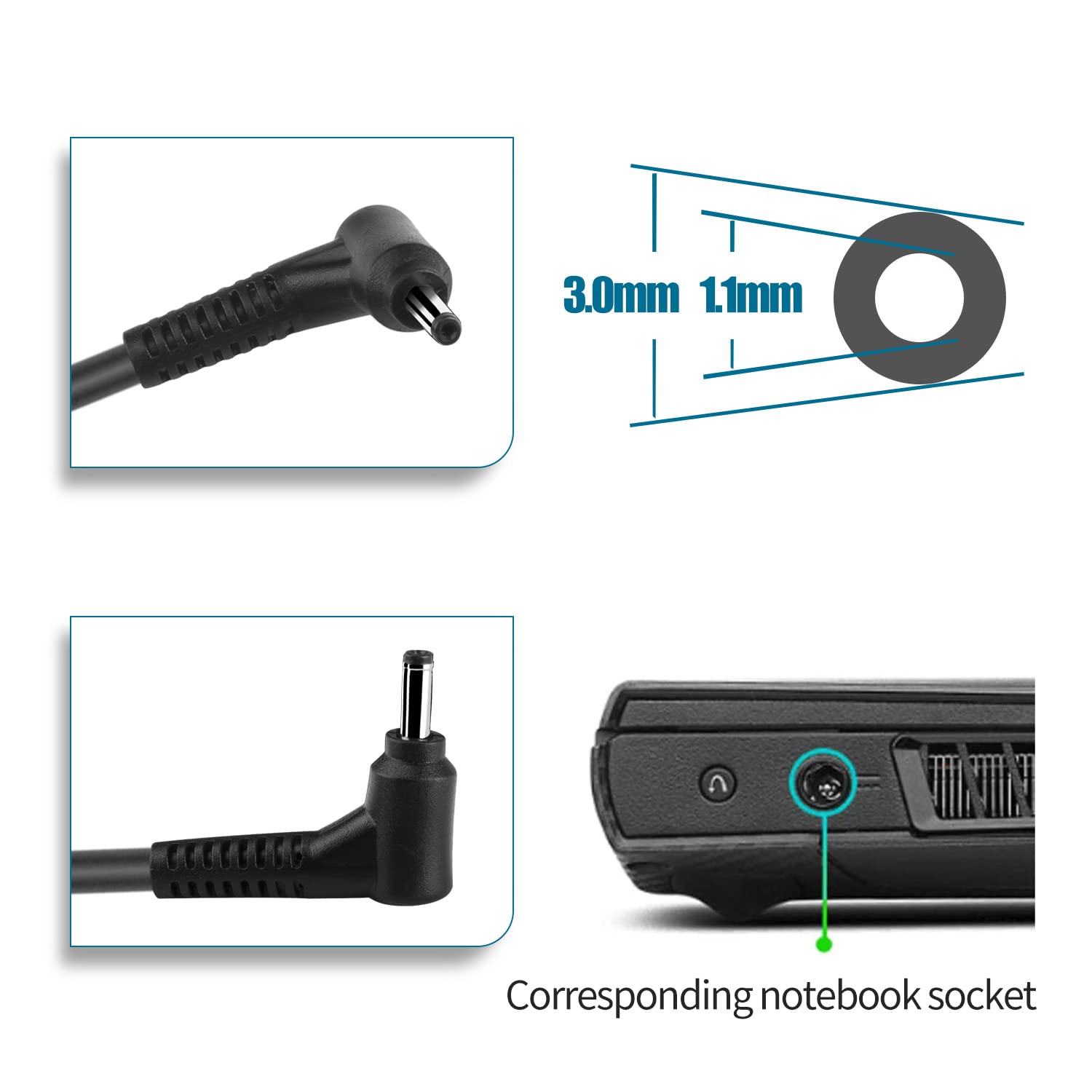 19V Ac Charger Fit For Acer Chromebook 11R 13R 11 13 14 15 Cb3 Cb5 Cb3 111 Cb3 131 Cb3 132 Cb3 431 Cb3 531 Cb3 532 Cb5 311 Cb5 1