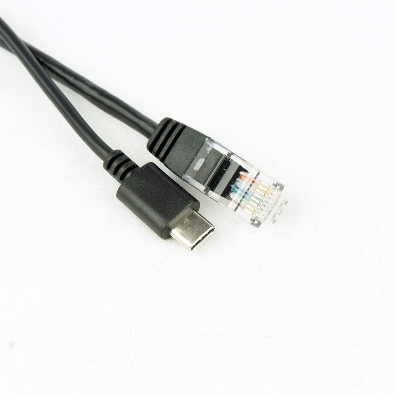 Dslrkit Gigabit Usb Type C Active Poe Splitter 48V To 5V Ieee802.3Af Power Over Ethernet For Raspberry Pi 4 4B