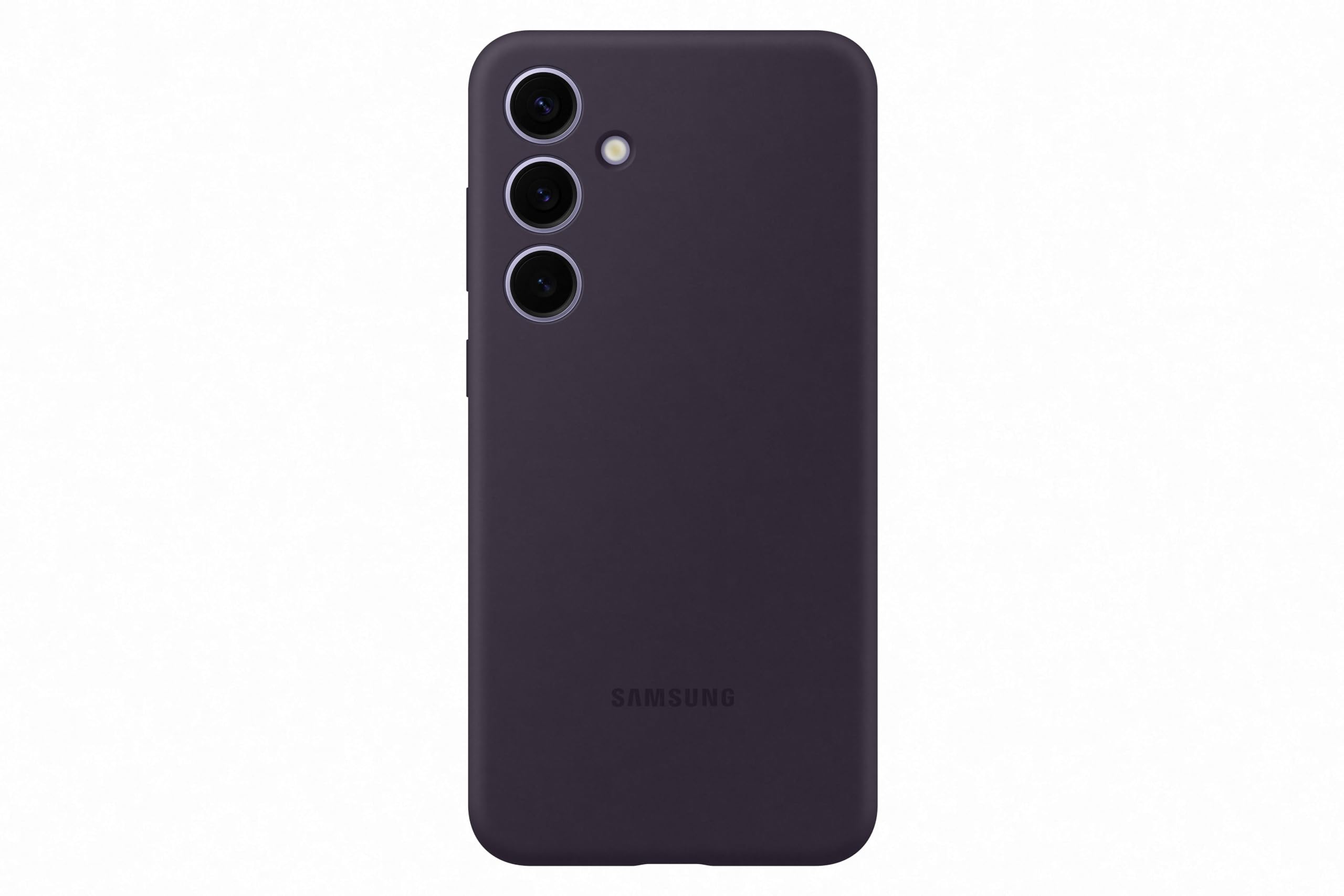 SAMSUNG Galaxy Official S24+ Silicone Case, Dark Violet