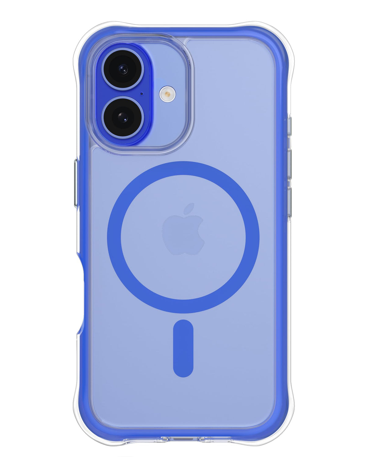 Ornarto Air Case For Iphone 16 Clear, Compatible With Magsafe, Military-Grade Drop Protection Cover With Built-In Air-Blue