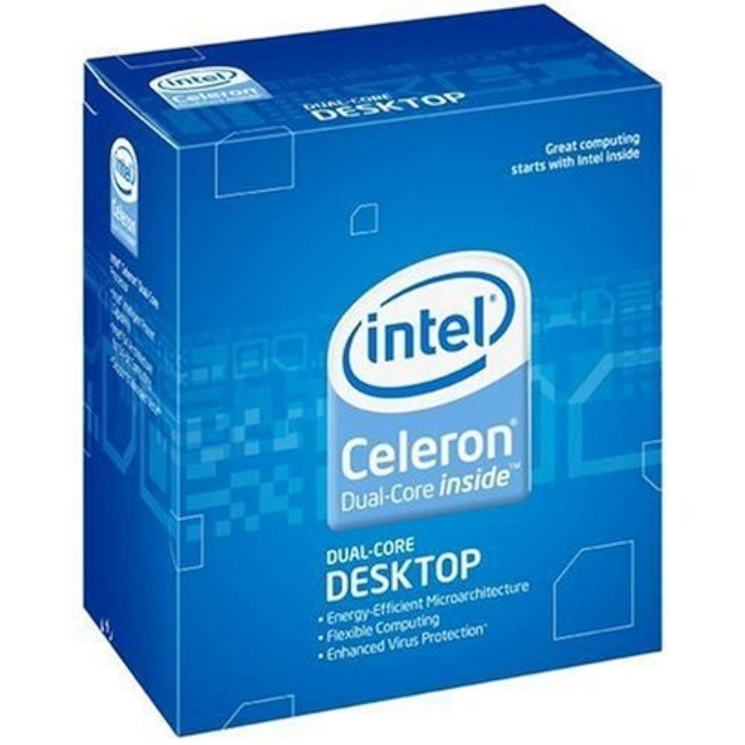 Intel Celeron E1400 Dualcore Processor, 2 Ghz, 512K L2 Cache, 800Mhz Fsb, Lga775