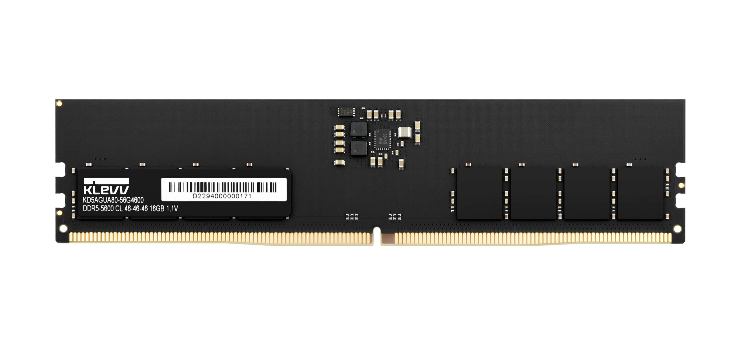 Klevv Ddr5 16Gb (1X16Gb) 5600Mhz Cl46 A Die 1.1V Udimm Desktop Ram Memory Sk Hynix Chip (Kd5Agua80 56G460A)