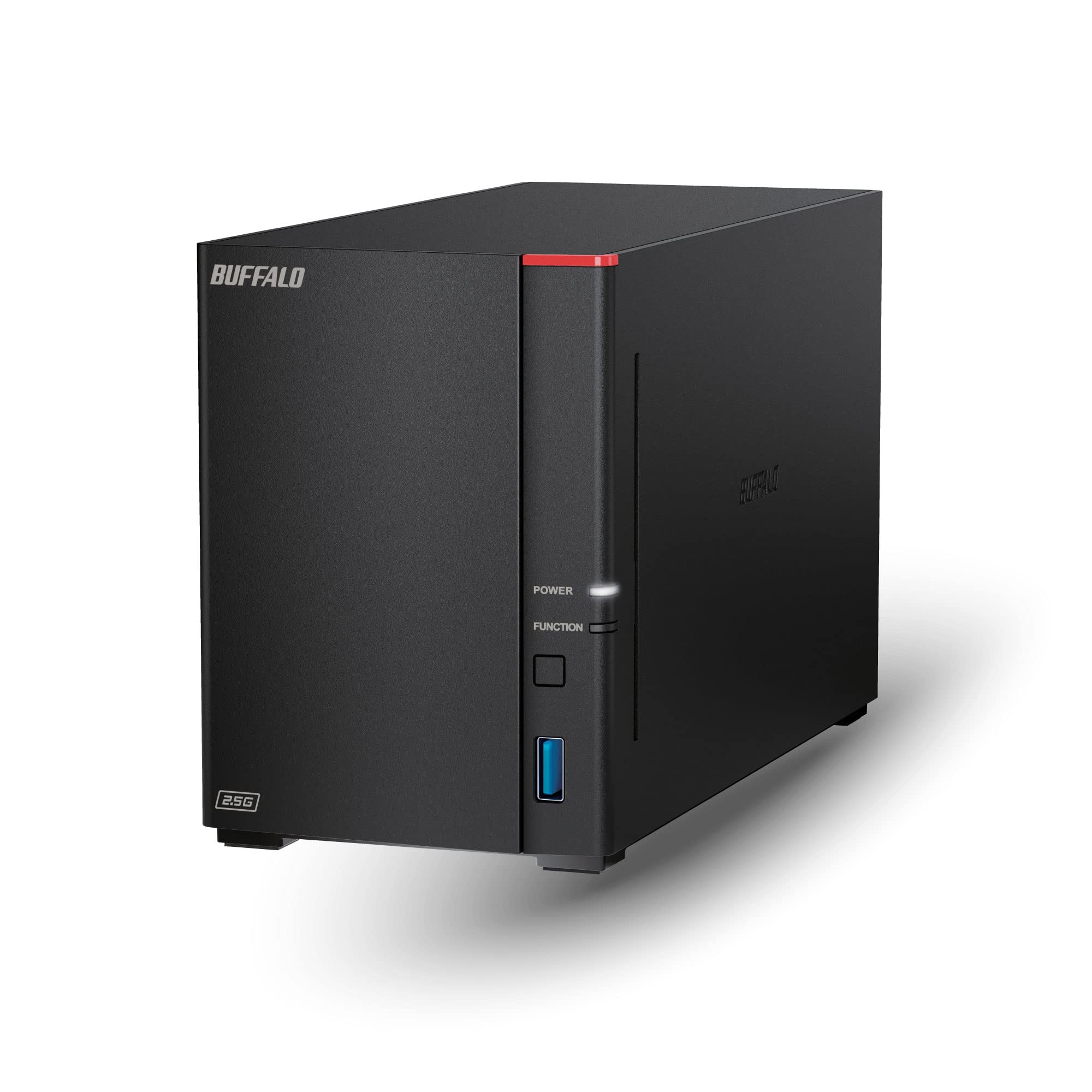 BUFFALO LinkStation 720 8TB 2-Bay Home Office Private Cloud Data Storage with Hard Drives Included/Computer Network Attached Sto