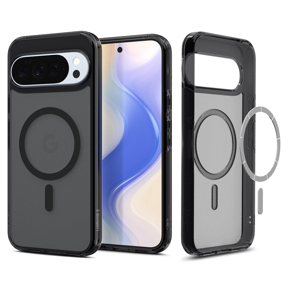 Spigen for Pixel 10 Pro XL Case, Ultra Hybrid MagFit (2025) [Designed for Pixelsnap, Compatible with MagSafe Accessories] [Anti-
