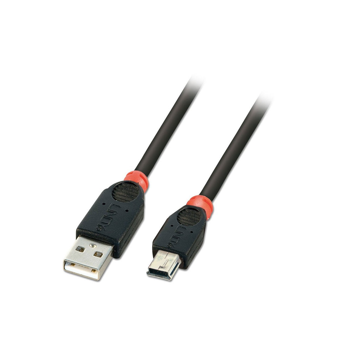 Lindy 5M Usb 2.0 Cable, Type A To Mini B, Black (31887)