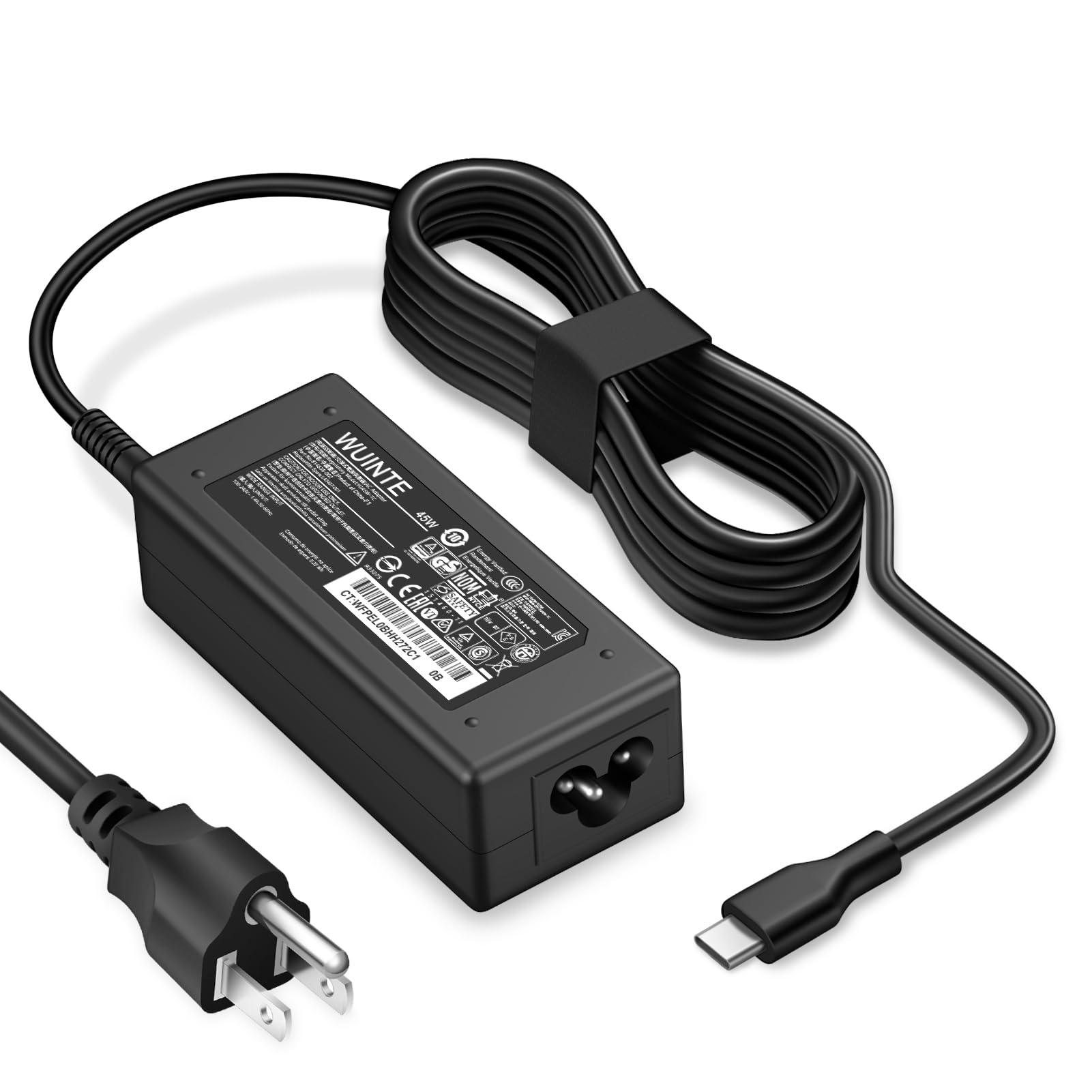 45W For Acer Laptop Charger   Chromebook Charger, Usb C Fast Power Adapter