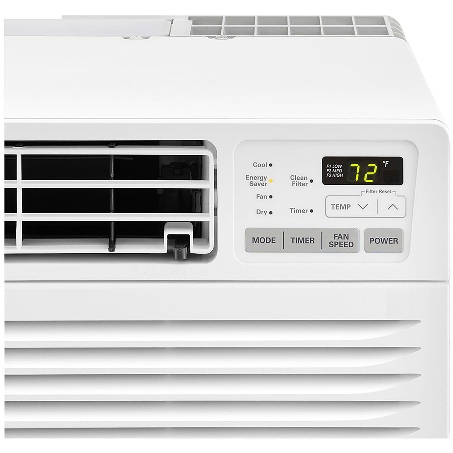 Lg 9,800 Btu Through The Wall Air Conditioner With Supplemental Heat, 230V, Ac Wall Unit For Rooms Up To 440 Sq.Ft. (18' X 25' R