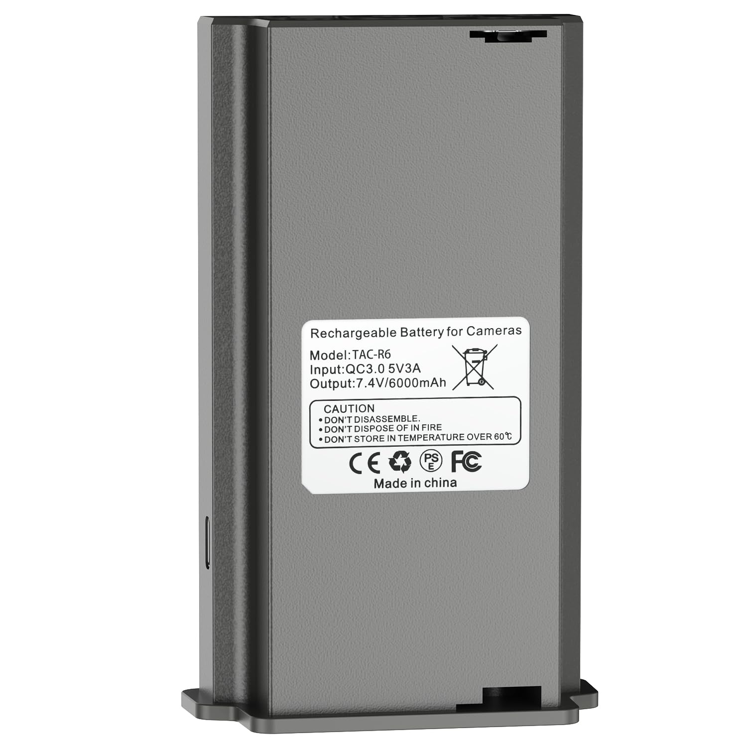 Adicop Rechargeable Battery Pack For Reveal Trail Cameras Battery Compatible With Hunting Cameras X, X Pro, X Gen 2.0, Xb, Sk (6