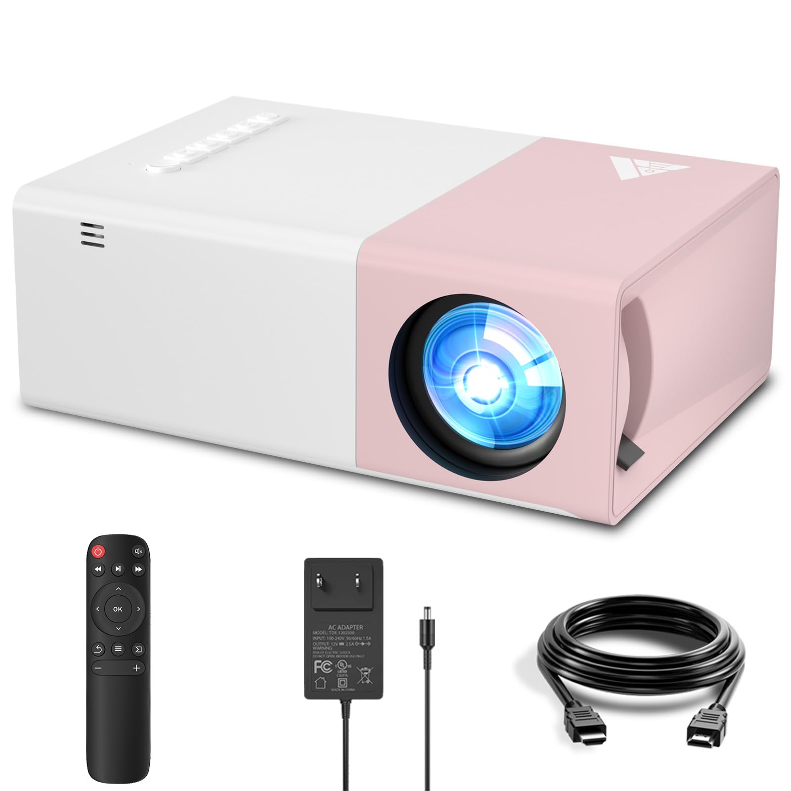 Khq Mini Projector With Wifi Portable Projector Support 1080P 200'' Mini Hd Movie Projector, Outdoor Projector Compatible With P