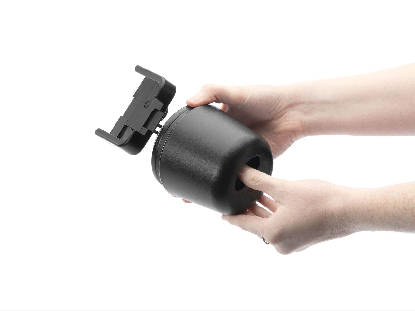 Weathertech Cupfone With Solid Billet Aluminum Knobs   Forest Green, Adjustable Phone Holder For Smartphones, 360 Rotatable Base