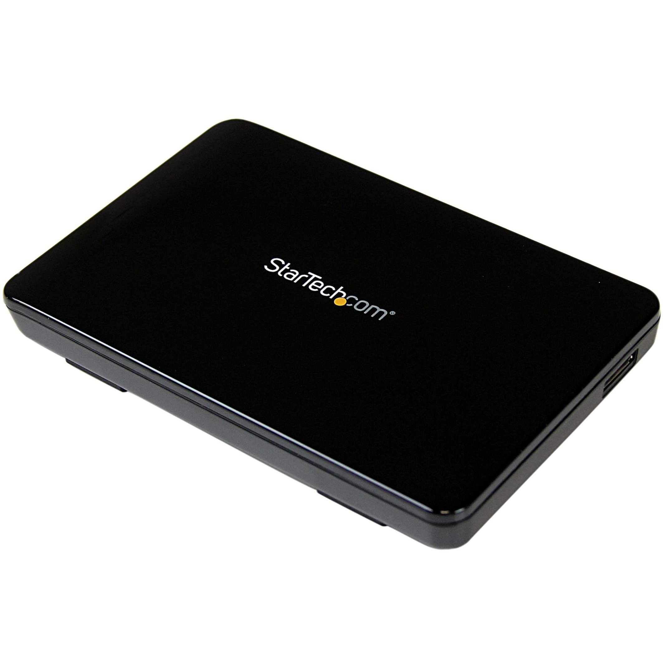 Startech.Com 2.5In Usb 3.0 External Sata Iii Ssd Hard Drive Enclosure With Uasp   Portable External Usb Hdd With Tool Less Insta