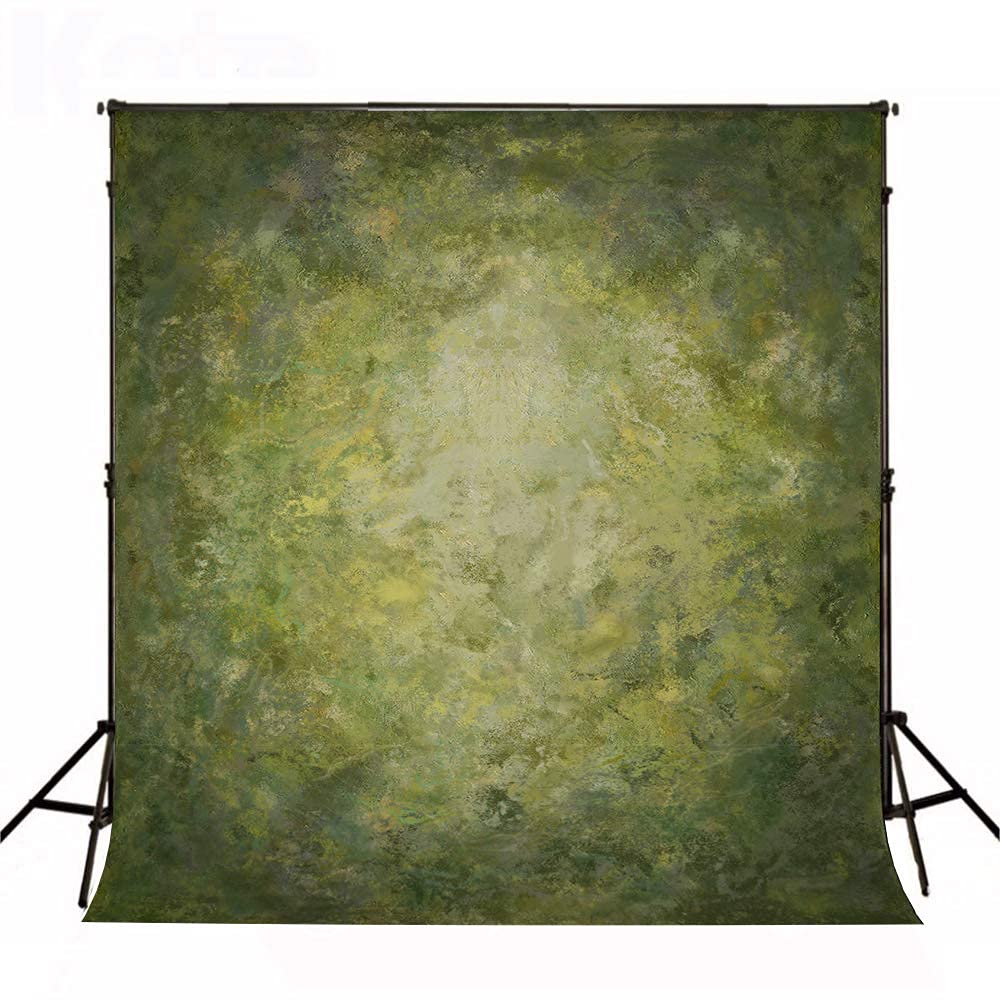 Kate 6.5X10Ft(2X3M) Vintage Rusty Backdrops Microfiber Green Paint Abstract Photo Backdrop Retro Portrait Background